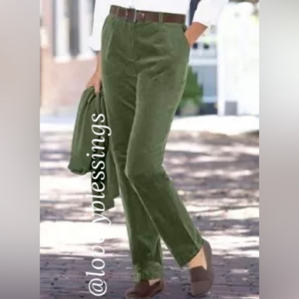 Olive Plus Size Tapered Leg Khaki Chino Pants Trousers Lee Size 16 Petite
